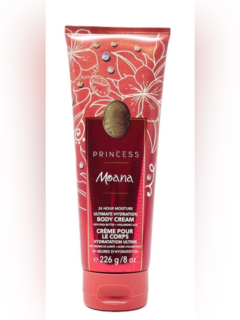 Princess Moana Ultimate Hydration Body Cream - Red